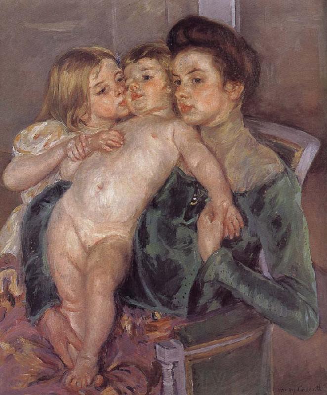 Mary Cassatt Kiss France oil painting art